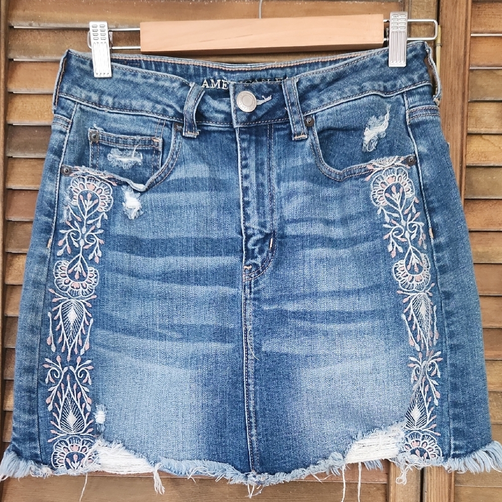 American Eagle Jean Skirt